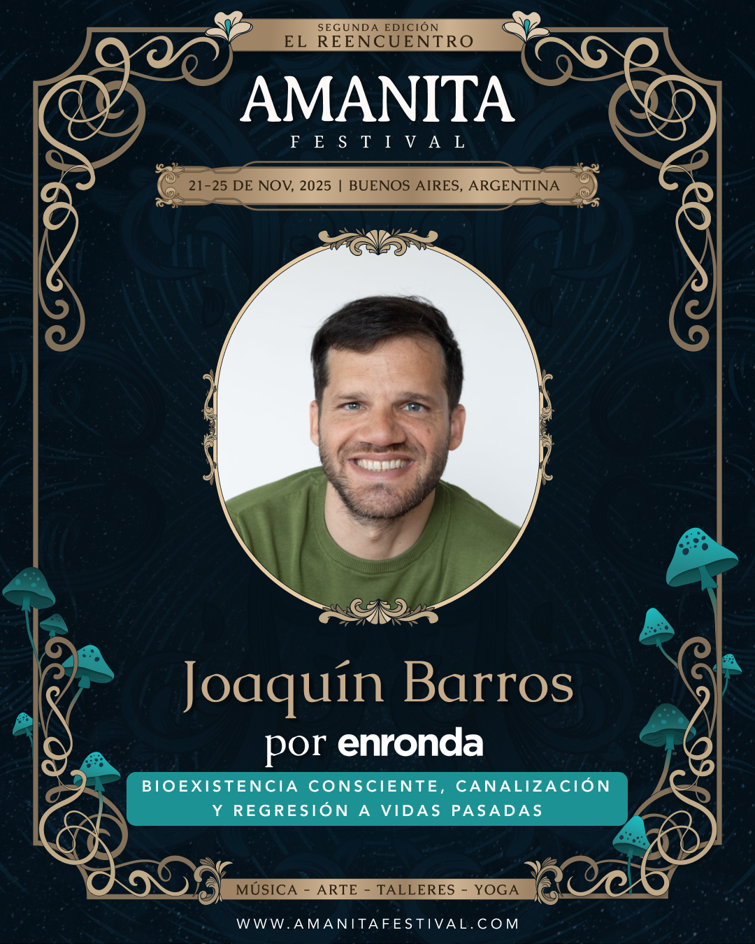 Joaquín Barros - Bioexistencia Consciente, canalización y regresión a vidas pasadas