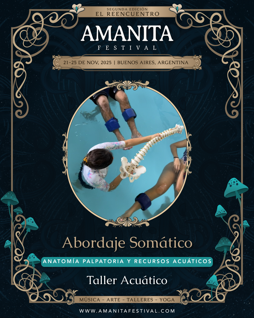 Abordaje Somático Acuático - Taller Grupal