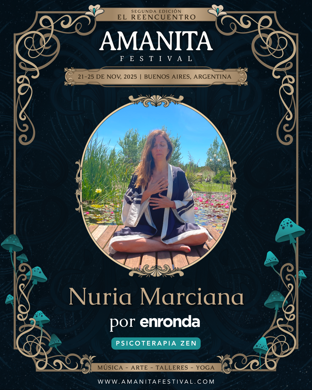 Nuria Docampo - Psicoterapia Zen (Budismo Laico), Terapia Transpersonal, Meditación, Mindfulness y trabajo somático.