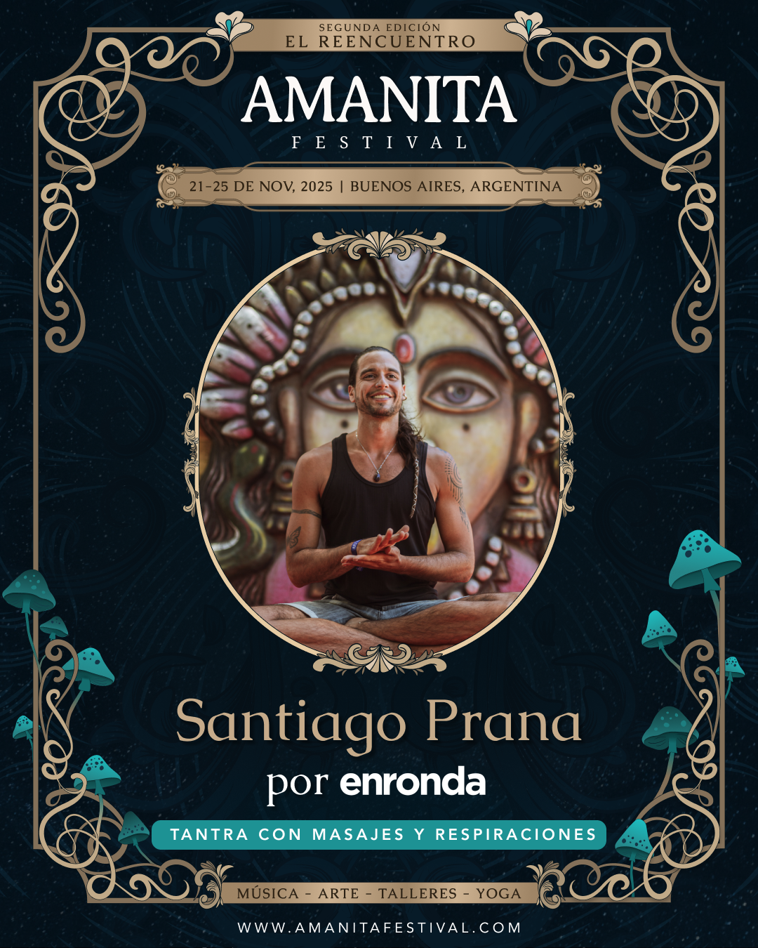 Santi Prana -  Psicólogo Social, Educador Emocional y Facilitador de Tantra
