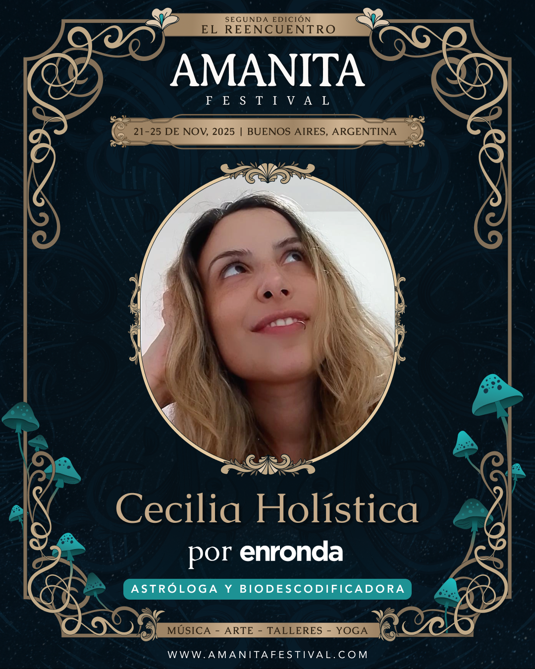 Cecilia Rodriguez - Astróloga y Biodescodificadora